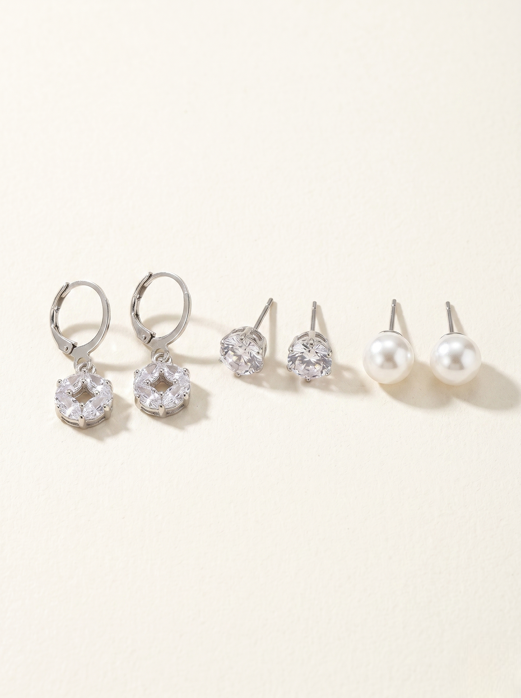 Elegant Trio Earrings Gift Set