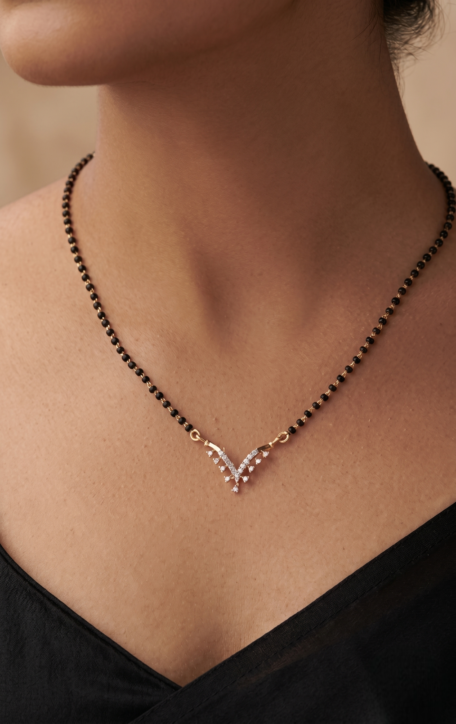 Minissha Mangalsutra gold plated